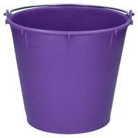 Produktbild von Hofman Animal Care Futtereimer aus Kunststoff mit Griff lila 7 Liter