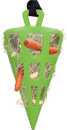 Hofman Animal Care Heukarotte Hay Slow Feeder Fun & Flex Carrot aus Naturkautschuk Grün – Bild 1 von 3