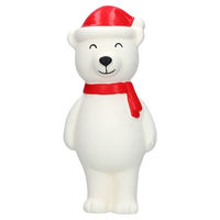 Produktbild von Hofman Animal Care Hundespielzeug Eisbär aus Latex für Weihnachten