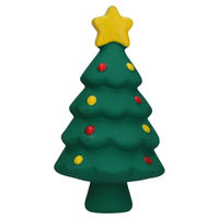 Produktbild von Hofman Animal Care Hundespielzeug Weihnachtsbaum aus Latex