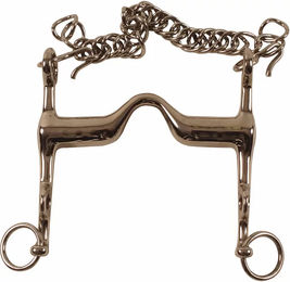 Produktbild von Hohlzaum für Pferde Umbria Equitazione Silber 12,5 cm