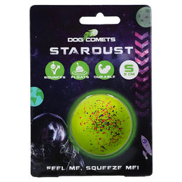 Holland Animal Care Dog Comets Hundespielzeug Ball Stardust Grün Gummi Größe S – Bild 1 von 3