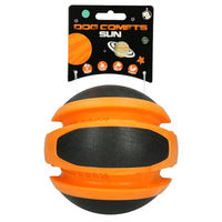 Produktbild von Holland Animal Care Dog Comets Kauspielzeug aus Gummi Orange Größe L - 14 cm