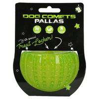 Produktbild von Holland Animal Care Dog Comets Pallas Hundespielzeug Ball mit Treat Locker aus Gummi Grün
