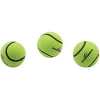 Produktbild von Holland Animal Care Dog Comets Starlight Hundespielzeug Tennisball Grün Größe M 3er Pack - 3 x 6 cm