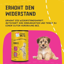 Holland Animal Care Doggy Parex Funktionssnack für Hunde mit Geflügel und Lachs 180 g - 180 g – Bild 1 von 6