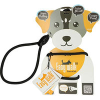 Produktbild von Holland Animal Care Easy Walk Führleine für Hunde Mini Schultermodell Schwarz - 300 cm