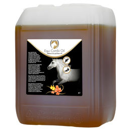 Holland Animal Care Excellent Horse Combi Oil 5 l Ergänzungsfuttermittel für Pferde zur Unterstützung von Haut, Fell, Gelenken und Immunsystem – Bild 1 von 3