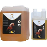 Produktbild von Holland Animal Care Excellent Lebertran Ergänzungsfutter für Pferde zur Unterstützung von Immunsystem, Haut und Fell 1 Liter