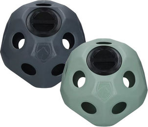 Holland Animal Care Feed & Play Ball Slowfeeder Heunetz Interaktives Pferdespielzeug Schwarz – Bild 1 von 5