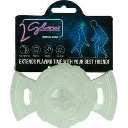 Holland Animal Care Glow Treat Ball aus Kunststoff in Transparent 2er Pack – Bild 1 von 2