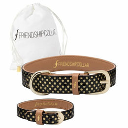 Produktbild von Holland Animal Care Hundehalsband The Dotty About You XL aus Kunstleder Vegan