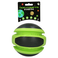 Produktbild von Holland Animal Care Hundespielzeug Ball Earth Grün aus TPR Größe L