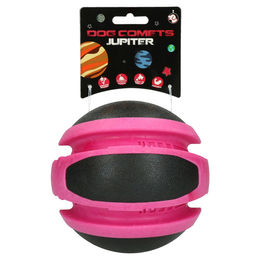 Holland Animal Care Hundespielzeug Jupiter Ball aus Gummi Rosa Größe L – Bild 1 von 2