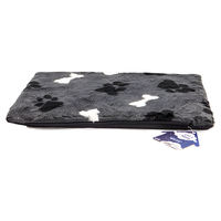 Produktbild von Holland Animal Care Lets Sleep Fluffy Floor Hundekissen Anthrazit Größe S
