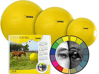 Holland Animal Care Maximus Power Play Ball Spielzeug für Pferde Gelb 75 cm - 75 cm – Bild 1 von 7