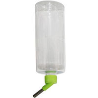 Produktbild von Holland Animal Care Trinkflasche für Nager in Grün Transparent mit Edelstahl Ventil Größe L - 500 ml