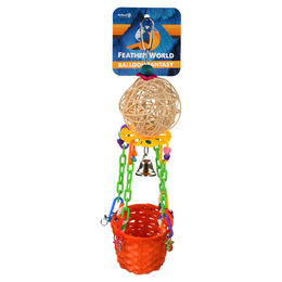 Holland Animal Care Vogelspielzeug Bällchen aus Bambus bunt für Nymphensittiche und Papageien – Bild 1 von 2