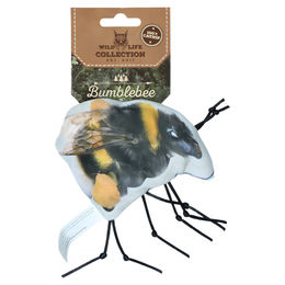 Holland Animal Care Wild Life Katzenspielzeug Hummel aus Plüsch mit Katzenminze – Bild 1 von 7