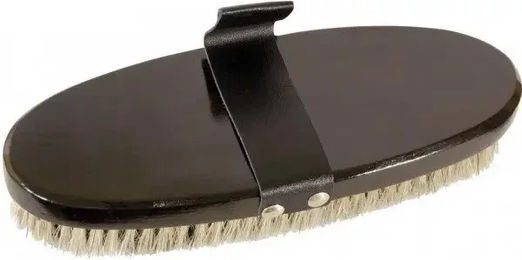 Produktbild von Holzstriegel York für Pferde aus Naturholz in Braun und Schwarz