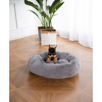 Produktbild von Home Deluxe Haustierbett MUFFIN Grau aus Polyester