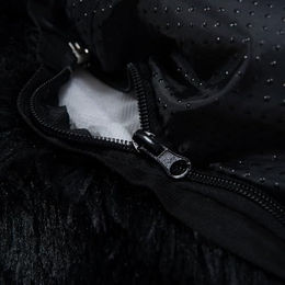 Home Deluxe Haustierbett Muffin Hundekissen für Hunde und Katzen Schwarz Polyester Größe L – Bild 1 von 7