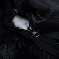 Produktbild von Home Deluxe Haustierbett Muffin Hundekissen für Hunde und Katzen Schwarz Polyester Größe L