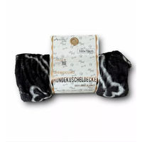 Produktbild von HomeRelax&Style Hundedecke aus Flanell in Schwarz 100x70cm OEKO-TEX Standard 100 - 1 Stk.