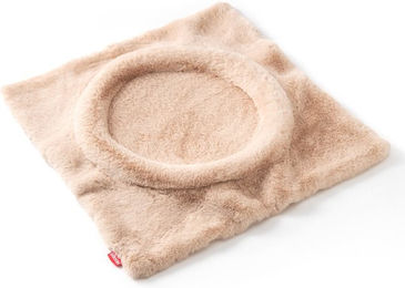 Produktbild von Hoopo Katzendecke Flip Braun Beige aus Polyester