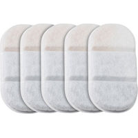 Produktbild von Hoopo Trinkbrunnen Filterset Ultra Clean für Katzen Standard Weiß