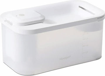 Produktbild von Hoopo Trinkbrunnen Hydr Standard für Katzen aus Kunststoff in Weiß - 1,8 l