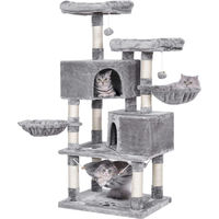 Produktbild von Hoppa! Katzenbaum Multi-Level mit Futterstation und Sisal-Kratzpfosten
