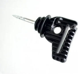 Horizont Combi Isolatoren IS-40 Kombizaun Griff Isolatoren aus Kunststoff Schwarz 30er Set – Bild 1 von 3
