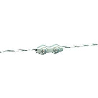 Produktbild von Horizont Drahtverbinder verzinkt 10er Packung Metall Grau Silber