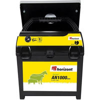 Produktbild von Horizont Farmer AN1000 Elektrozaungerät mit 10 Watt Solarmodul und Dualbetrieb für Netzstrom oder Batterie