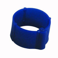 Produktbild von Horizont Geflügelclipringe aus Kunststoff 16 mm Durchmesser Blau 25 Stück