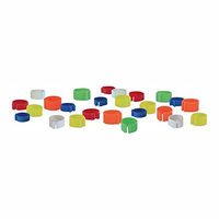 Produktbild von Horizont Geflügelringe aus Kunststoff bunt Durchmesser 16mm 25 Stück