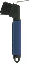 Horizont Hippotonic Soft Hufauskratzer Bürste aus Kunststoff in Marineblau - 1 Stk. – Bild 1 von 2