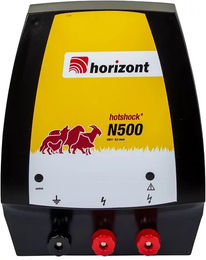 Horizont Hotshock N500 Elektrozaungerät für Weidezaun aus Kunststoff in Schwarz und Gelb – Bild 1 von 7