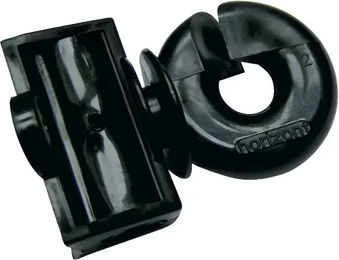 Produktbild von Horizont Isolator IP 12 Schwarz aus Kunststoff 25 Stück