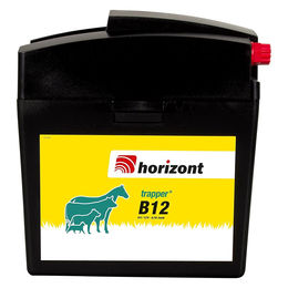 Horizont Stapelstation für Trapper B12 Weidezaungerät aus Kunststoff in Schwarz - 1 Stk. – Bild 1 von 7