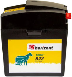 Produktbild von Horizont Stapelstation Trapper B22 Weidezaungerät aus Kunststoff Schwarz
