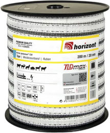 Produktbild von Horizont Turbomax Halsband aus Kunststoff in Weiß