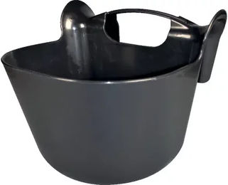 Horizont Turnier-Futterkrippe aus Kunststoff Schwarz 13,5 Liter - 13,5 l – Bild 1 von 2