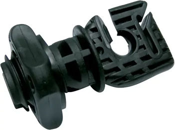 Horizont Weidezaun Combi IP-15 Isolator Schwarz 50 Stück für Band Litze und Seil – Bild 1 von 2