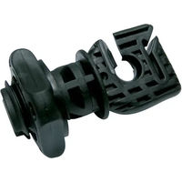 Produktbild von Horizont Weidezaun Combi IP-15 Isolator Schwarz 50 Stück für Band Litze und Seil