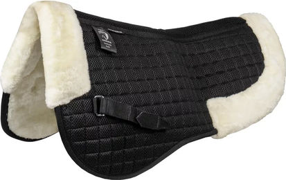 Produktbild von HORKA Airmesh Wollschoner für Pferde Schwarz