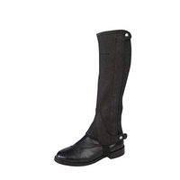 Produktbild von HORKA Amara Rider Event Jumping Competition Chaps und Gamaschen für Damen Schwarz Extra Large