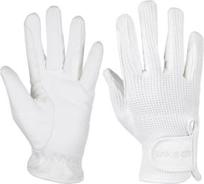 Produktbild von Horka Amico Handschuhe aus Kunstleder Weiß Taille 8 Unisex