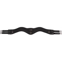 Produktbild von HORKA Anatomisch gepolsterter Gurt für Mischungssättel aus Leder Schwarz 130 cm - 130 cm